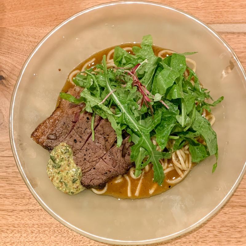 限定　デミグラスまぜそば(海老丸らーめん)