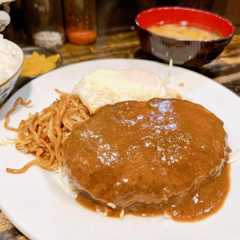 ハンバーグ(レストラン おづ)