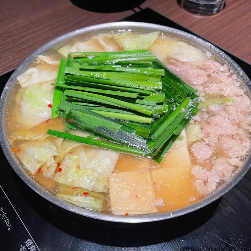 牛もつ鍋（醤油）(もつ鍋　田しゅう　名古屋店)