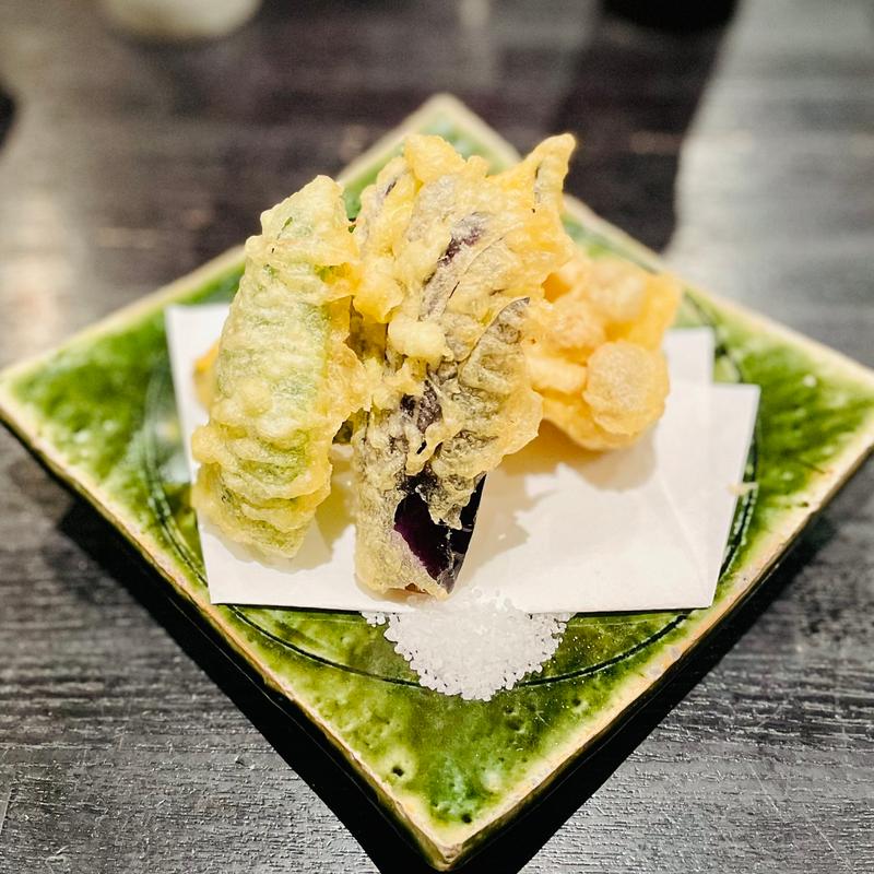 天ぷら(せきれい橋 川上庵 )