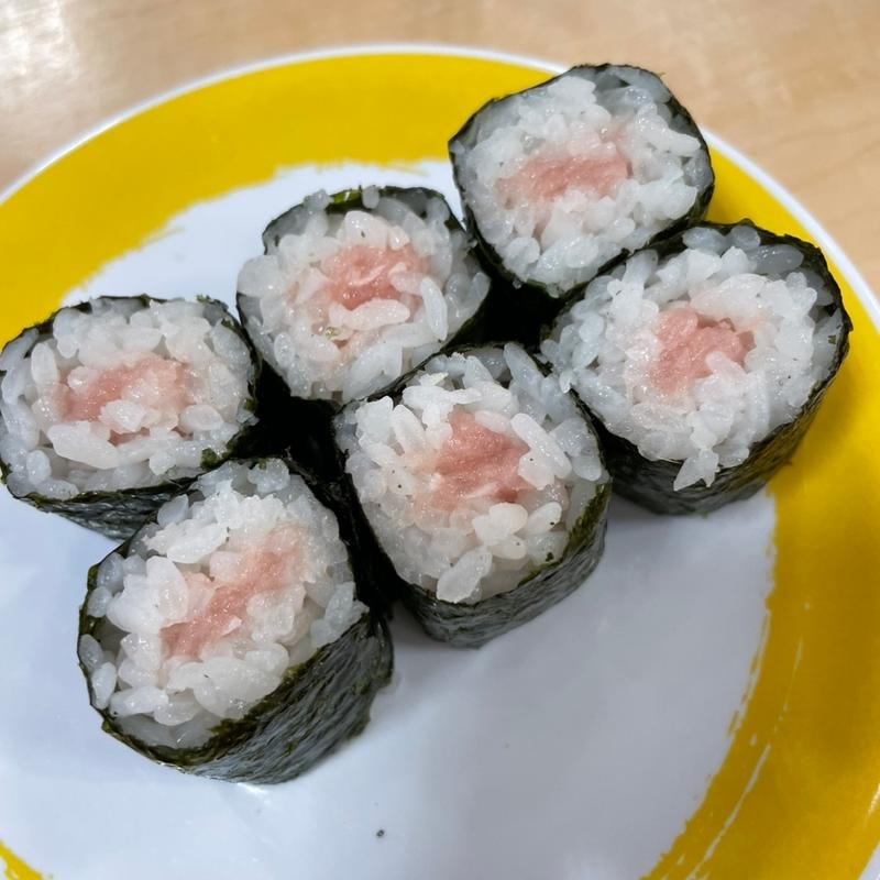 ねぎとろ巻き(元気寿司 会津坂下店)