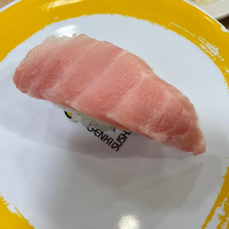 大トロ(元気寿司 会津坂下店)