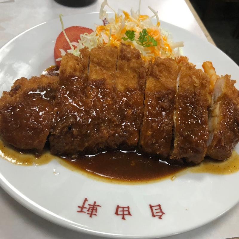 とんかつ(自由軒 難波本店)