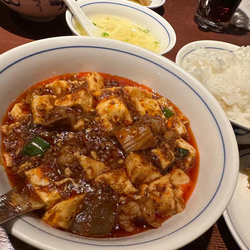 ホルモン麻婆豆腐(陳麻婆豆腐 新宿野村ビル店 （【旧店名】陳麻婆火鍋店）)