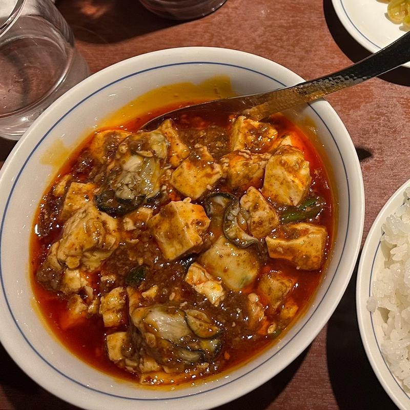 牡蠣陳麻婆豆腐(陳麻婆豆腐 新宿野村ビル店 （【旧店名】陳麻婆火鍋店）)