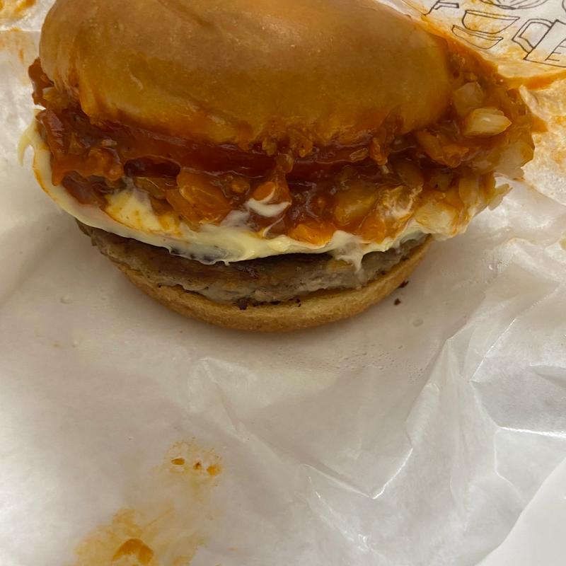 モスチーズバーガードリンクセット(モスバーガー 本八幡南口店)