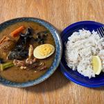 せせりの塩麹漬けカレー(soup curry Suage 天神)