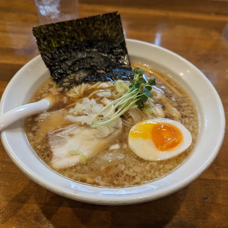 背脂醤油ラーメン(ふうび)