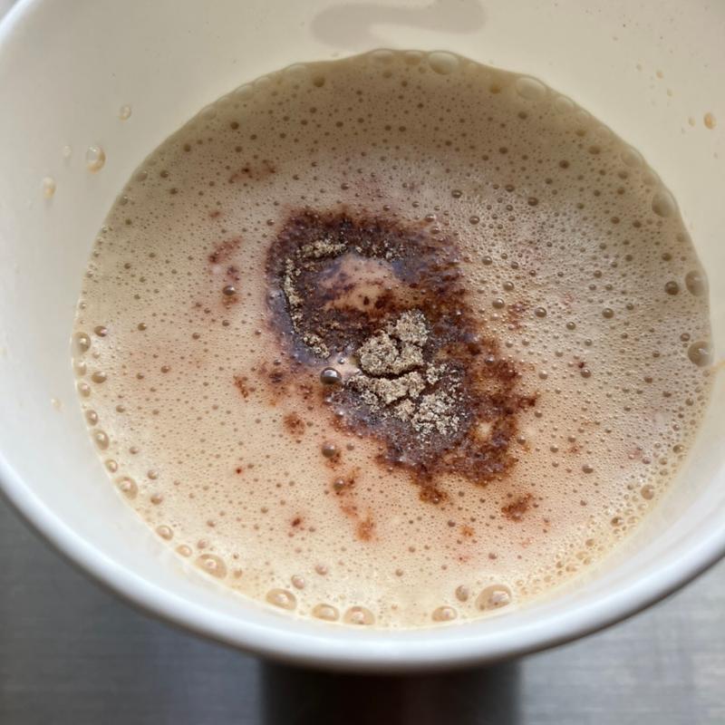 キャラメルラテ（COKE ON）(札幌市役所地下食堂)