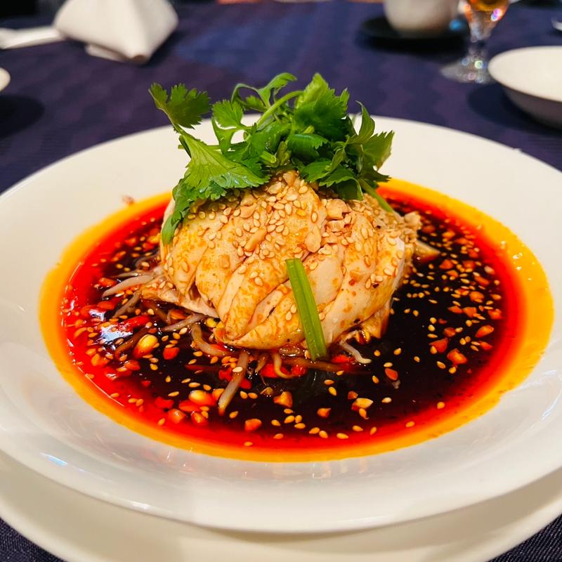 四川名物よだれ鶏(赤坂四川飯店)