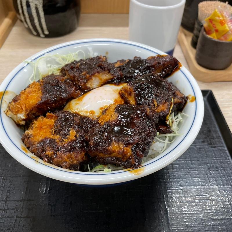 味噌カツ丼(かつや 御徒町店)