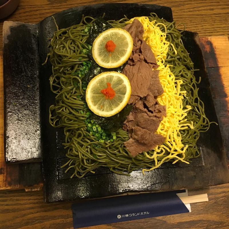 瓦そば(瓦そば本店お多福)