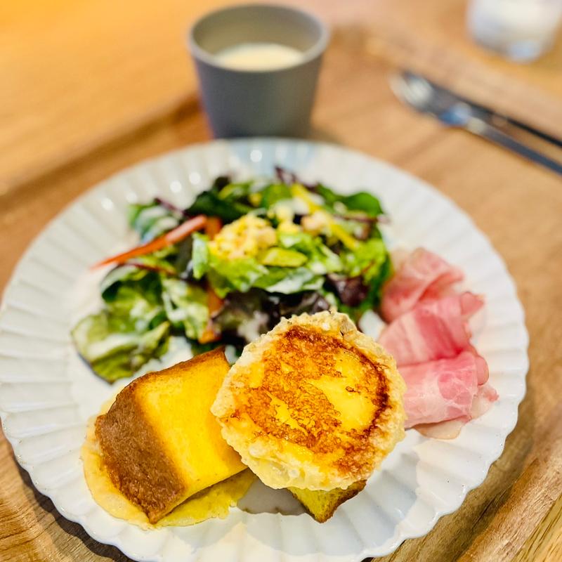 羽つきフレンチトースト(星野リゾート BEB5軽井沢)