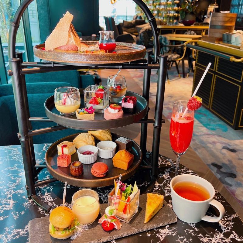 いちご尽くしのアフタヌーンティーセット(CENTRE M （サントル・エム）)