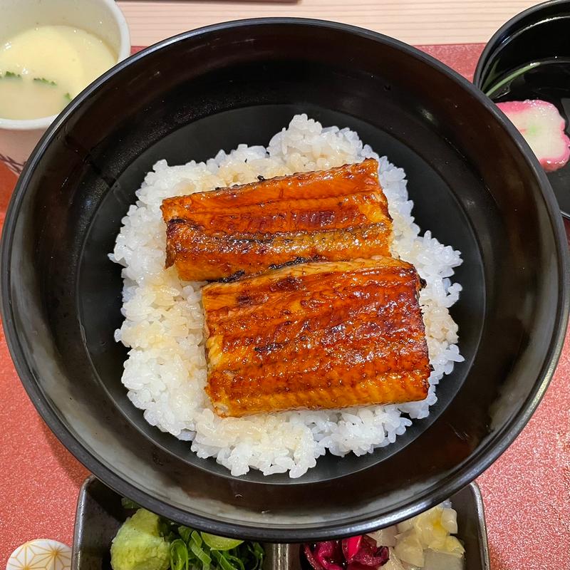 うな丼定食(清流うなぎ 月島 東大赤門前店（大衆うなぎ店）)