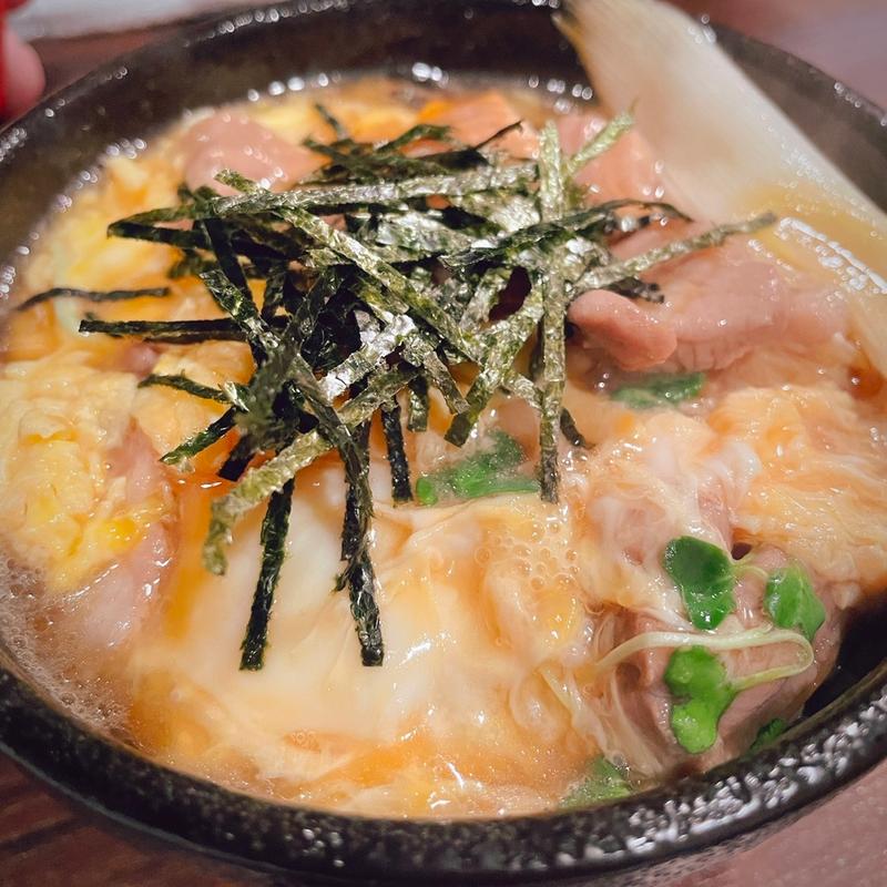 ミニ玉子どんぶり(花いちもんめ （支那そば）)