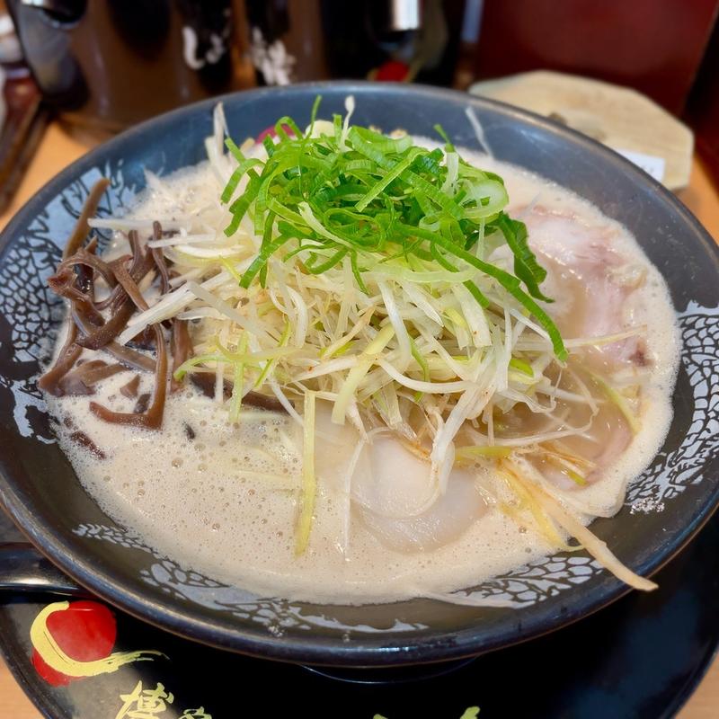白ネギラーメン(博多一幸舎 エキマルシェ大阪店)