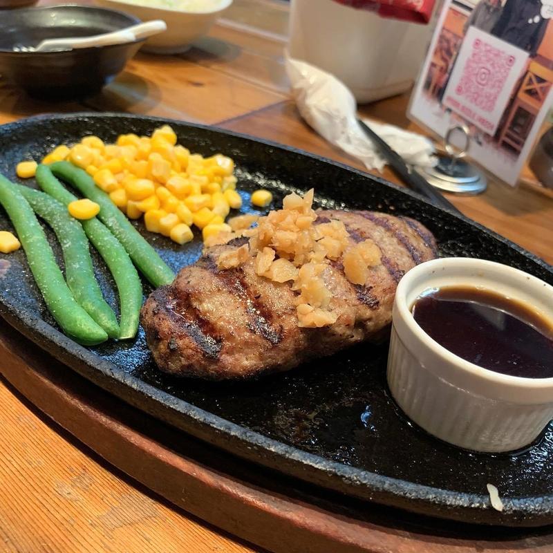 ハンバーグステーキセット(しずる 経堂店)