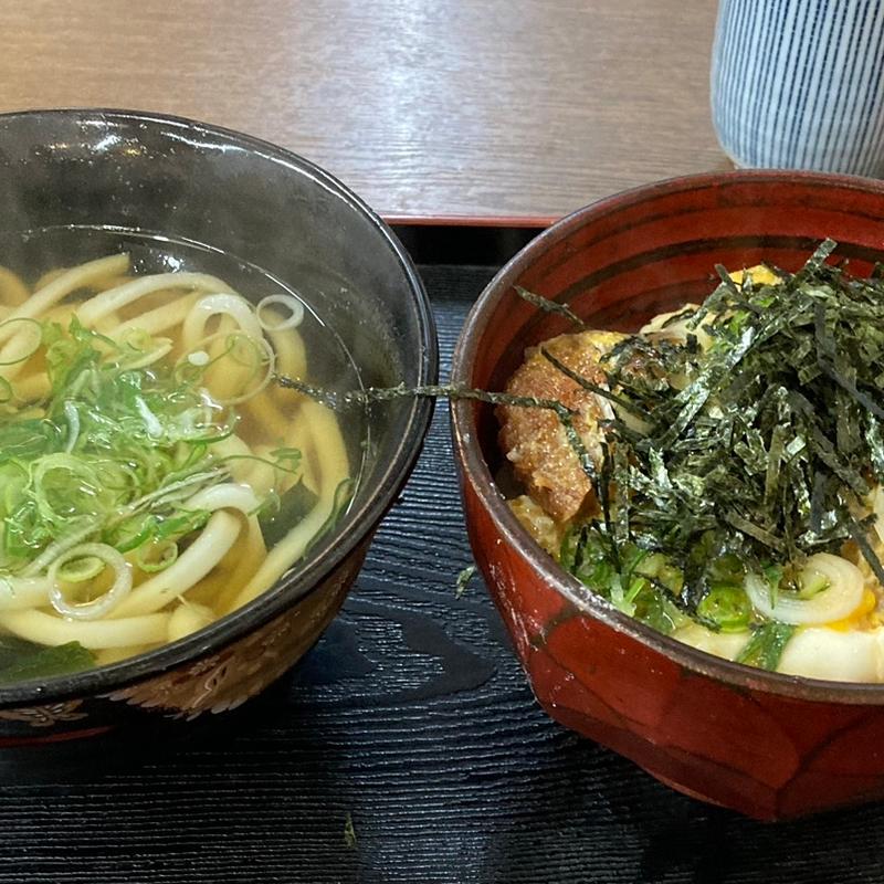 かつ丼セット(寺子屋 （そうざい　うどん　丼物　寺子屋）)