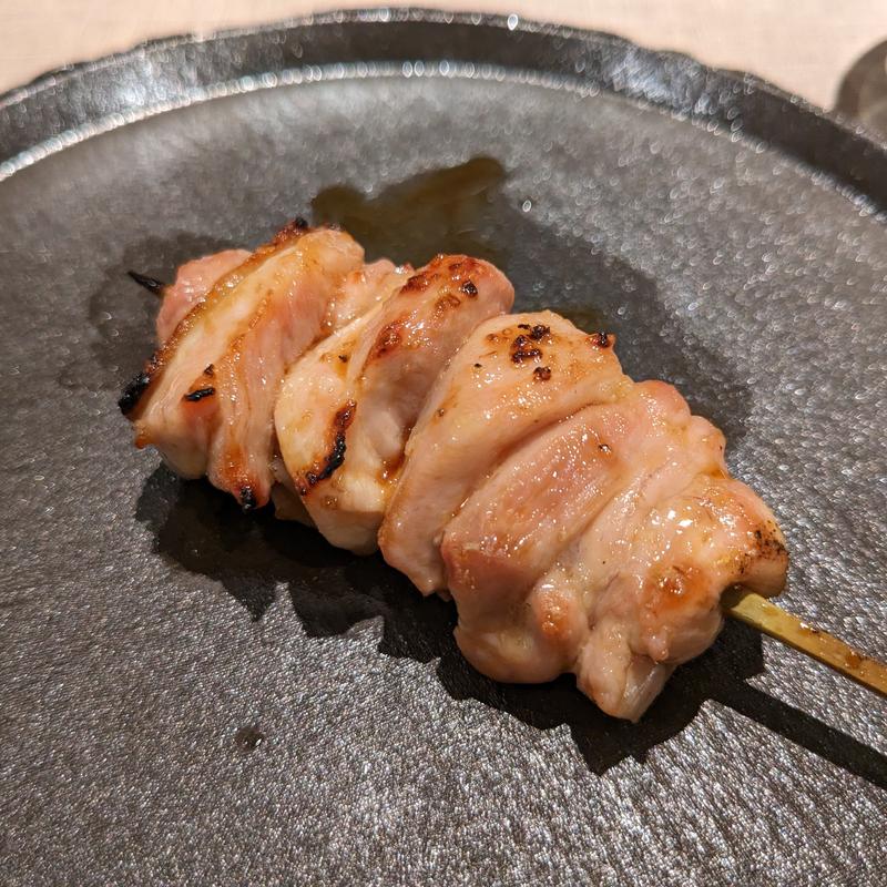 信玄鶏もも(焼鳥ごくう 奥)