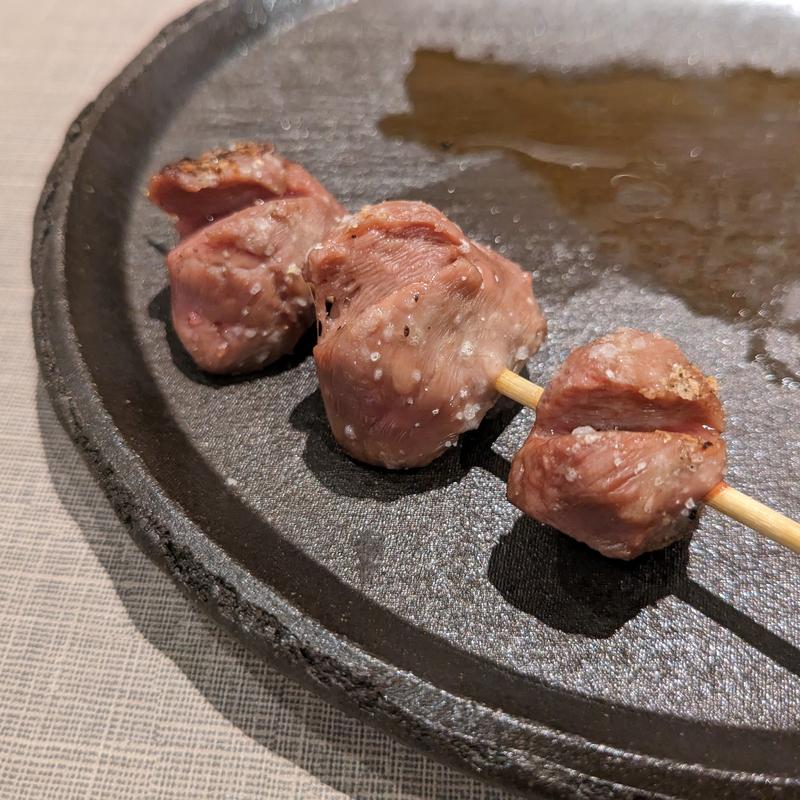 大山鶏砂肝(焼鳥ごくう 奥)