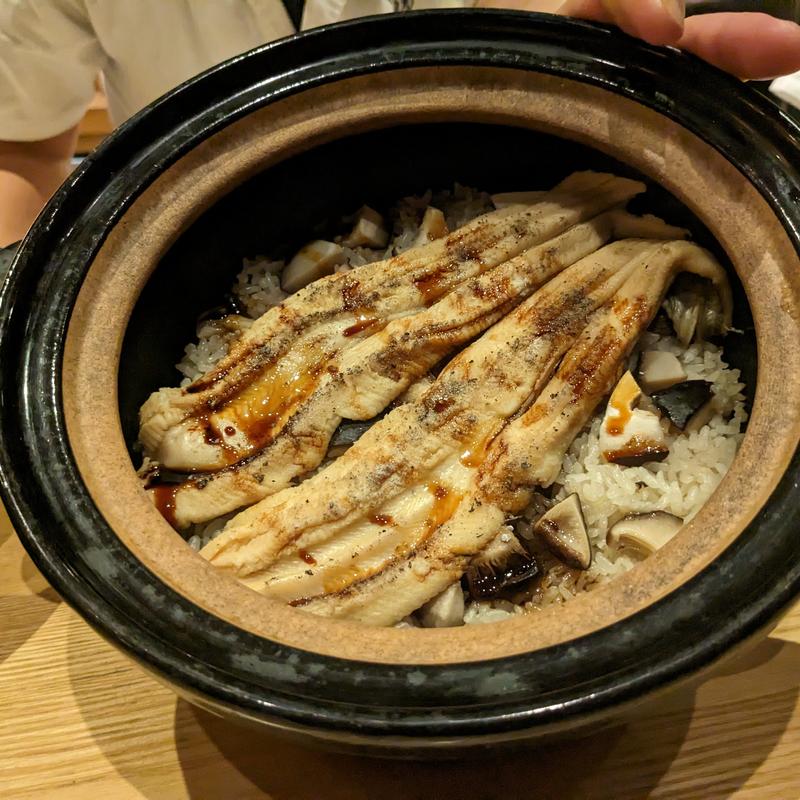 煮穴子の土鍋御飯(くずし 之助 （クズシ ノスケ）)