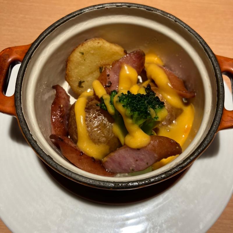 ポテトとソーセージのグリル（コース）(上島珈琲店 札幌アピア店)