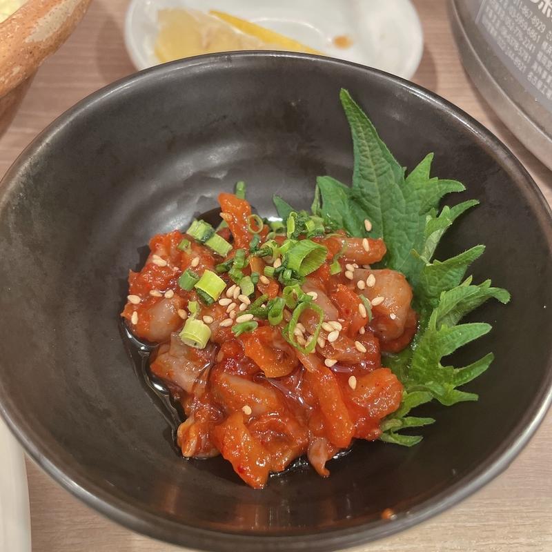 旨辛チャンジャ(0秒レモンサワー 仙台ホルモン焼肉酒場 ときわ亭 名駅三丁目店)