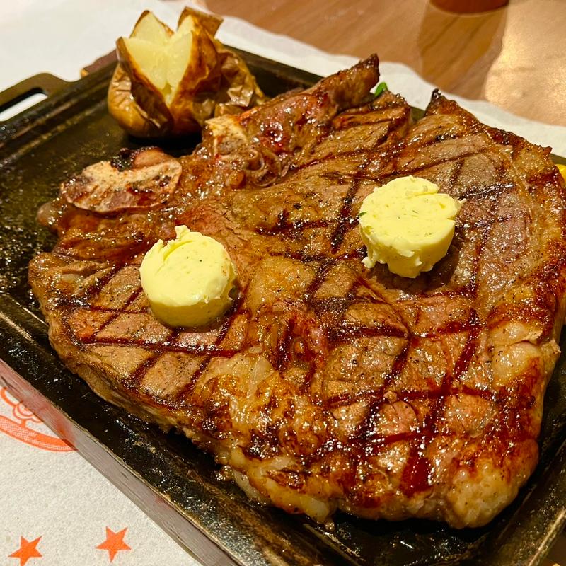 Tボーンステーキ(ハングリータイガー トレッサ横浜店)