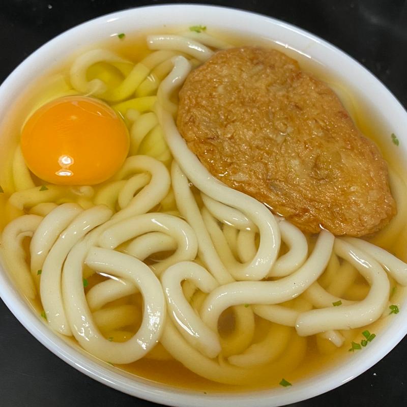 月見うどん(フードウェイ西新店)