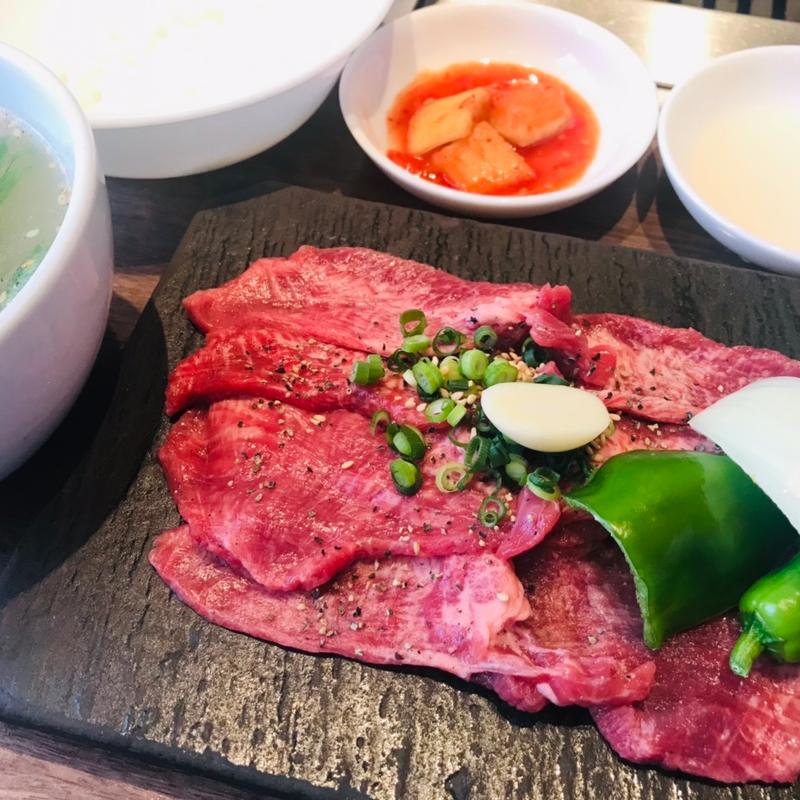 上タン塩ランチ(さんか亭)