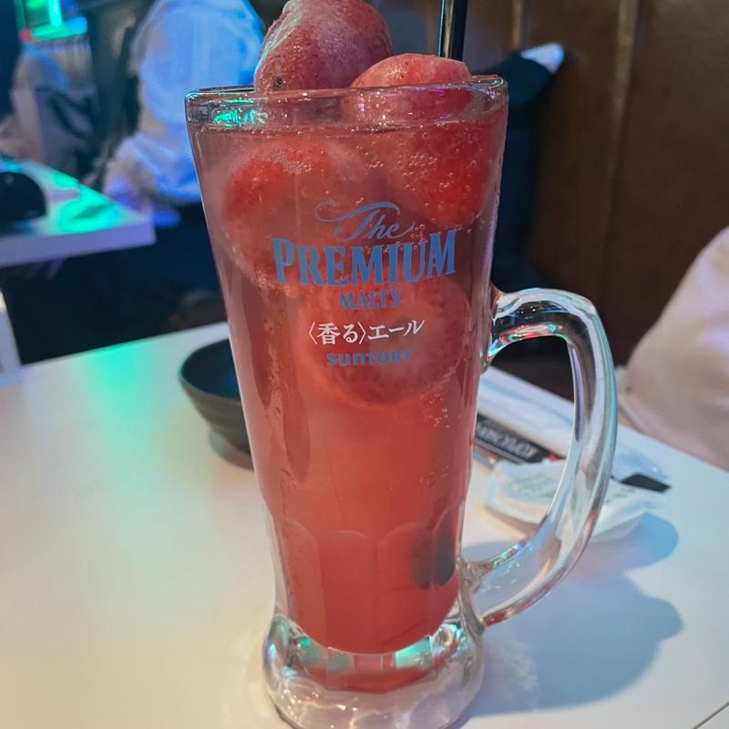 ごろごろフルーツサワー(韓国料理 コプチャンち 心斎橋店)