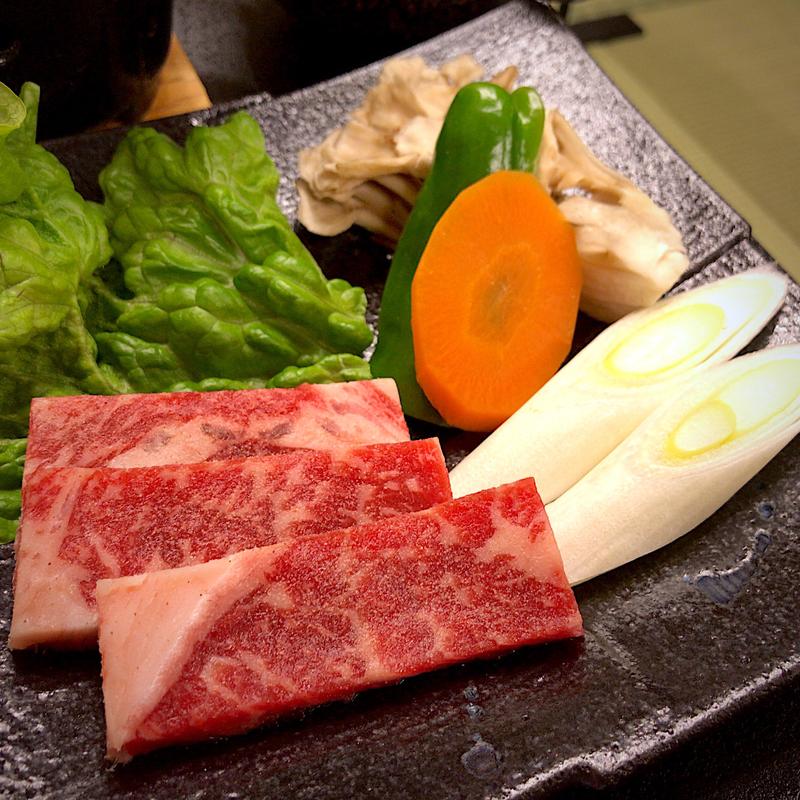 国産牛のステーキ(ホテル秋田屋 )