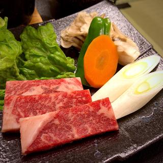 国産牛のステーキ(ホテル秋田屋 )