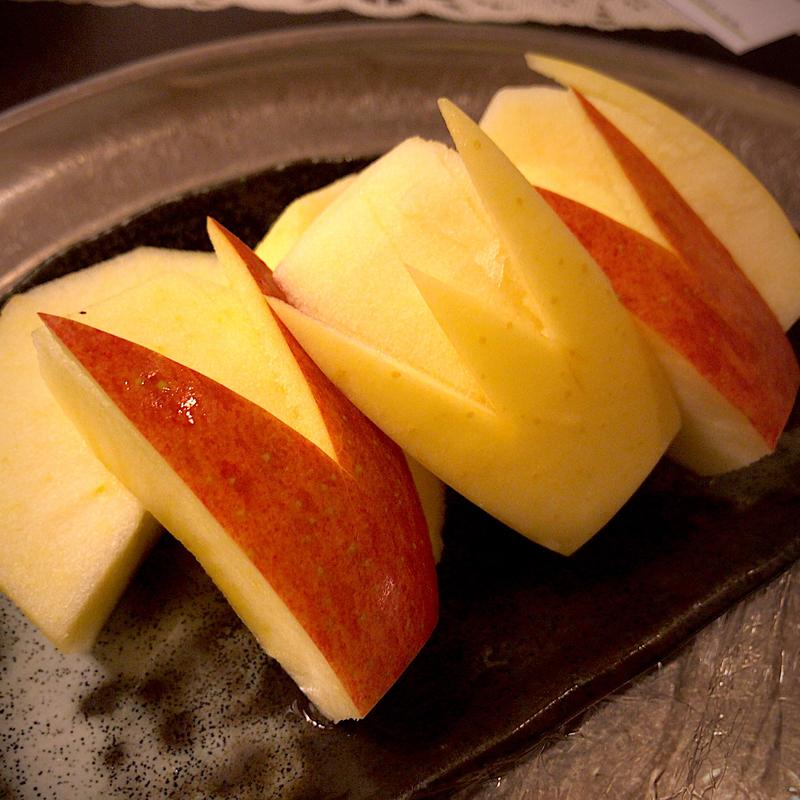 りんご盛り合わせ(ホテル秋田屋 )