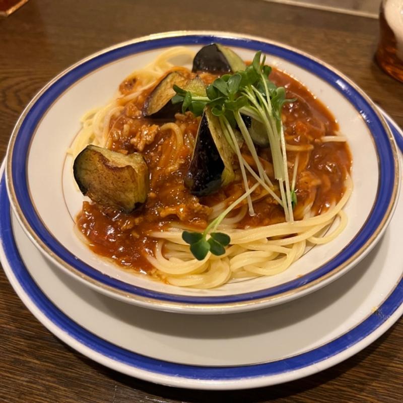 なすとミートソース(煎濾 （センロ）)