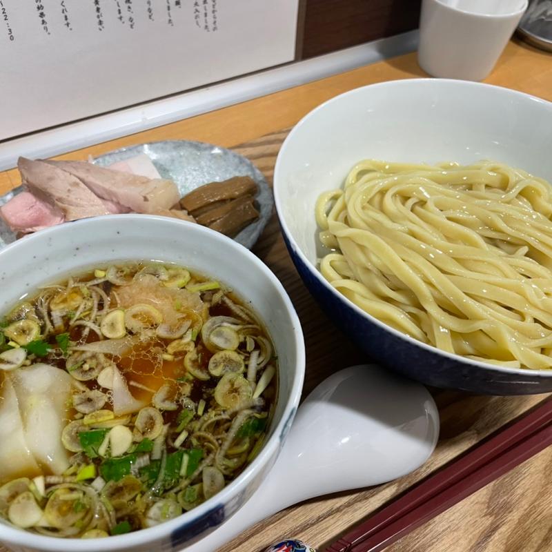特製つけ麺　醤油(らーめん亭　ひなり竜王)