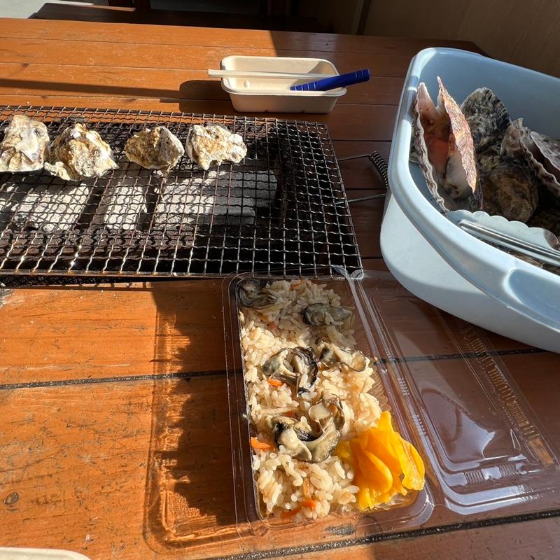 (蓑島カキ直売所)