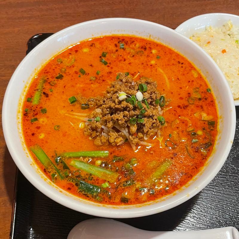 坦々麺セット(楽蜀坊)