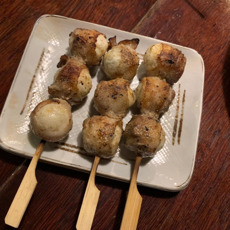 うずら肉巻き(鳥福)