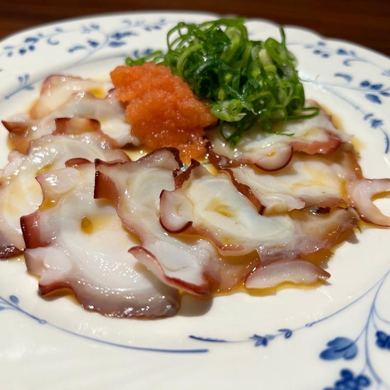 蛸刺し(銀座ライオン京都四条烏丸店)