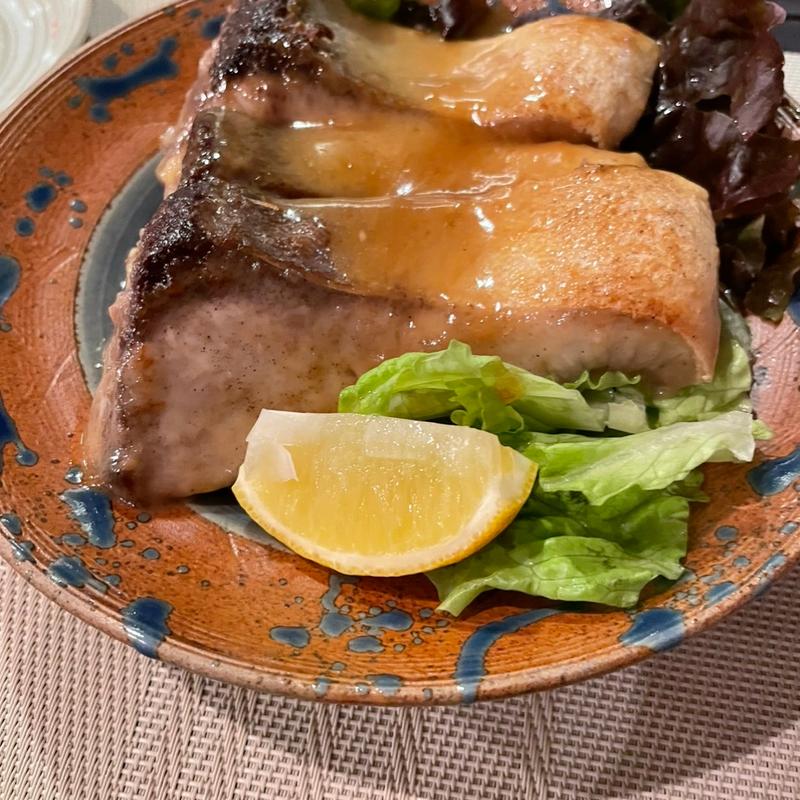 ワラサのバターソテー(酒菜 （てまひまごはん）)