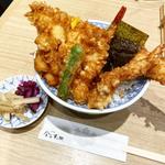 江戸前天丼(日本橋 天丼 金子半之助 Otemachi One店)