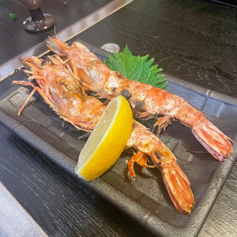 赤海老　焼き(漁師小屋「麦穂」 （ムギホ）)