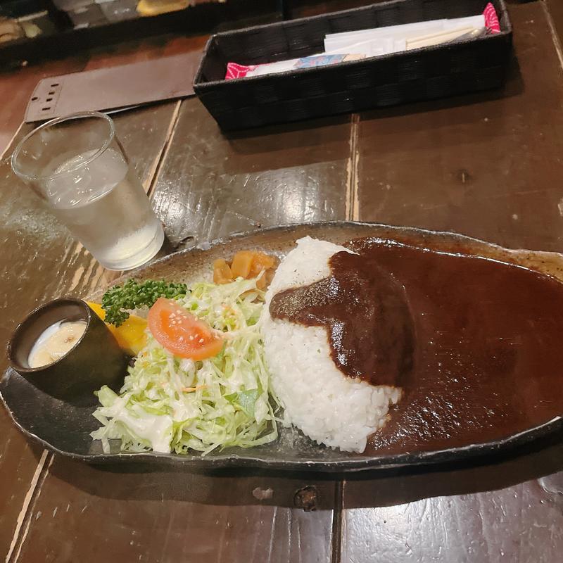 婆娑羅のカレープレート(Cafe 婆沙羅かえる堂)