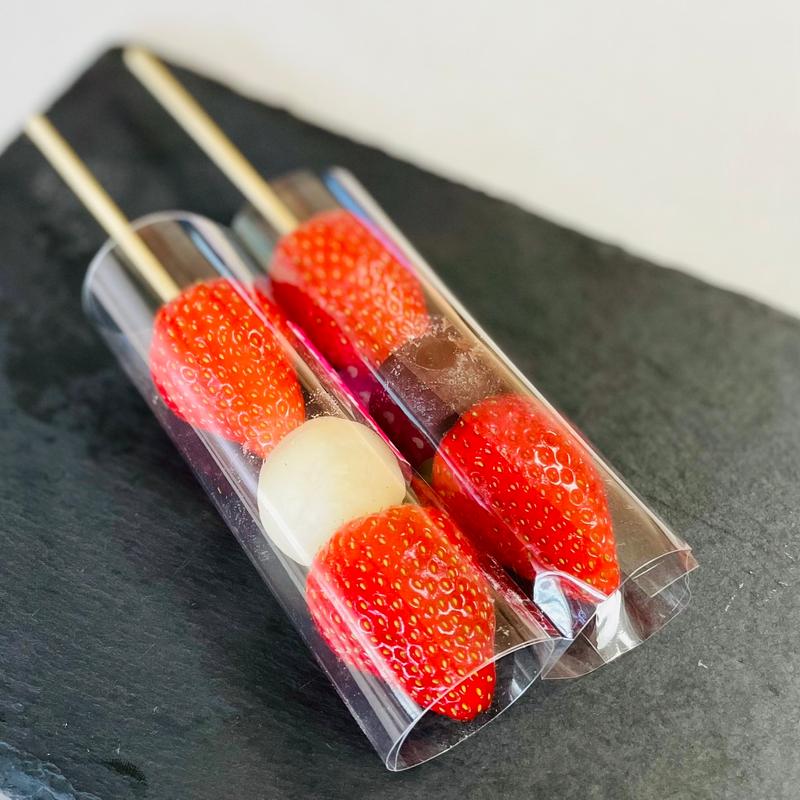 まるごと苺だんご(小豆こし餡・白餡)(彩乃菓 AYANOKA)