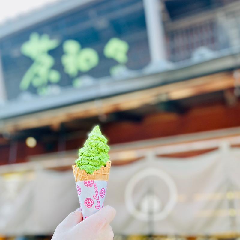 お濃茶アイス(茶和々 川越店)