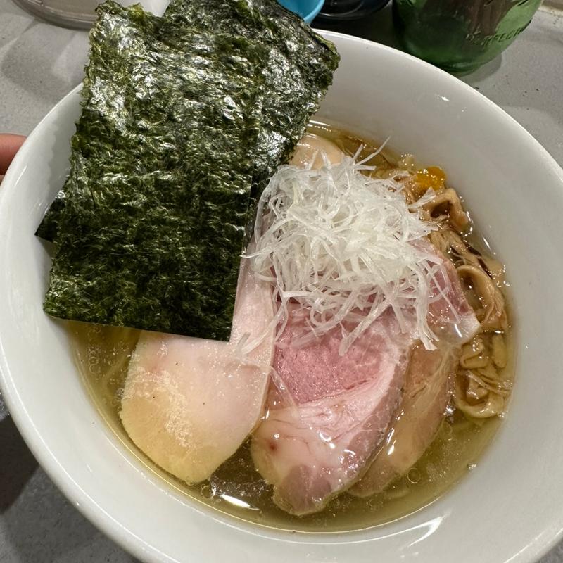 塩ラーメン(麺処 清水)