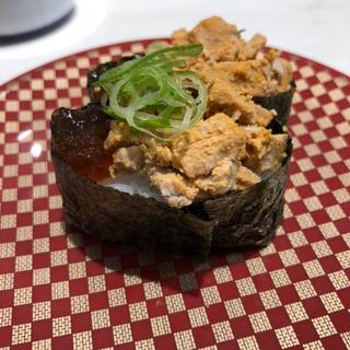 あん肝軍艦(魚べい 平岸店)