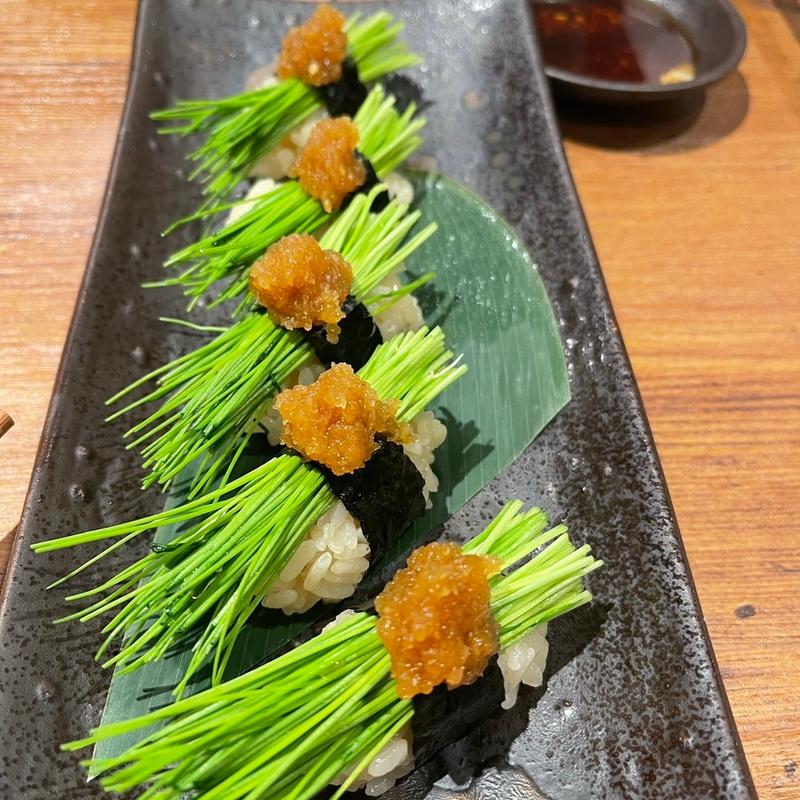 芽ネギ(すし酒場 すさび湯 / 神戸三宮店)